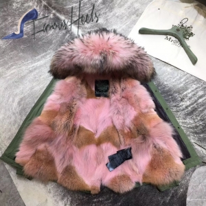 Mr And Mrs italy Fur Jacket MRMRS22352 